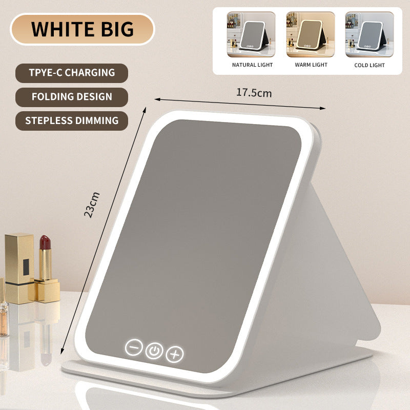 Miroir maquillage LED portable | Lumière Réglable