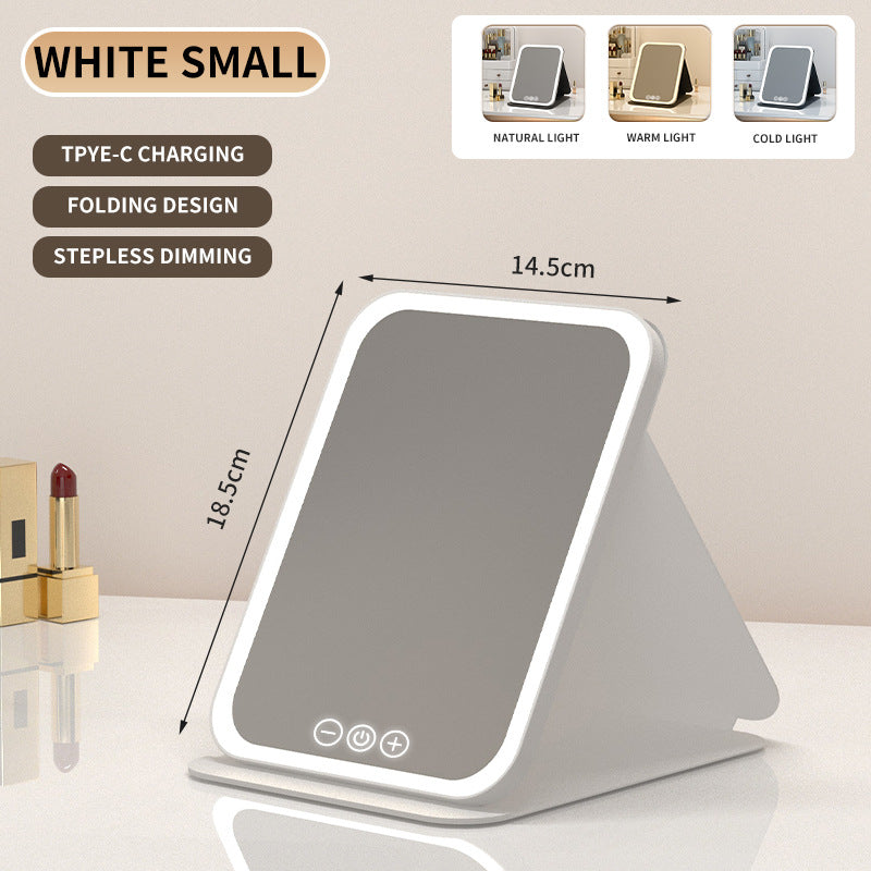 Miroir maquillage LED portable | Lumière Réglable