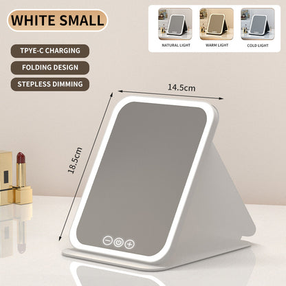 Miroir maquillage LED portable | Lumière Réglable