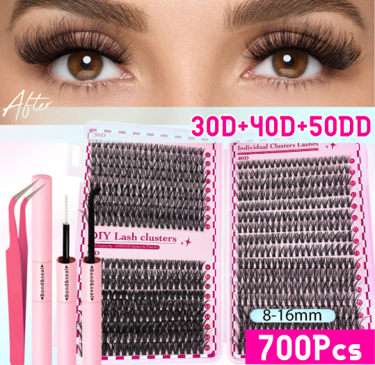 faux cils bouclés