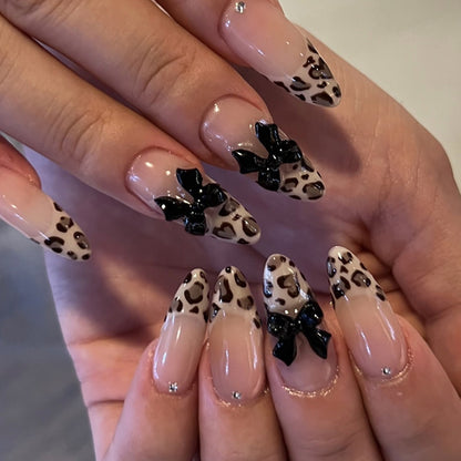 Faux ongles léopard