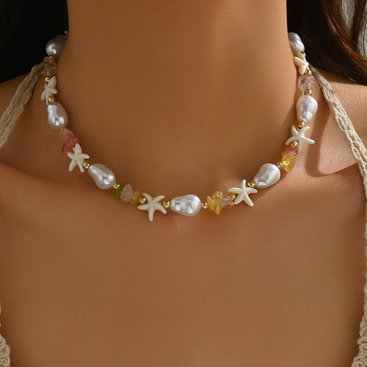 Collier de coquillages