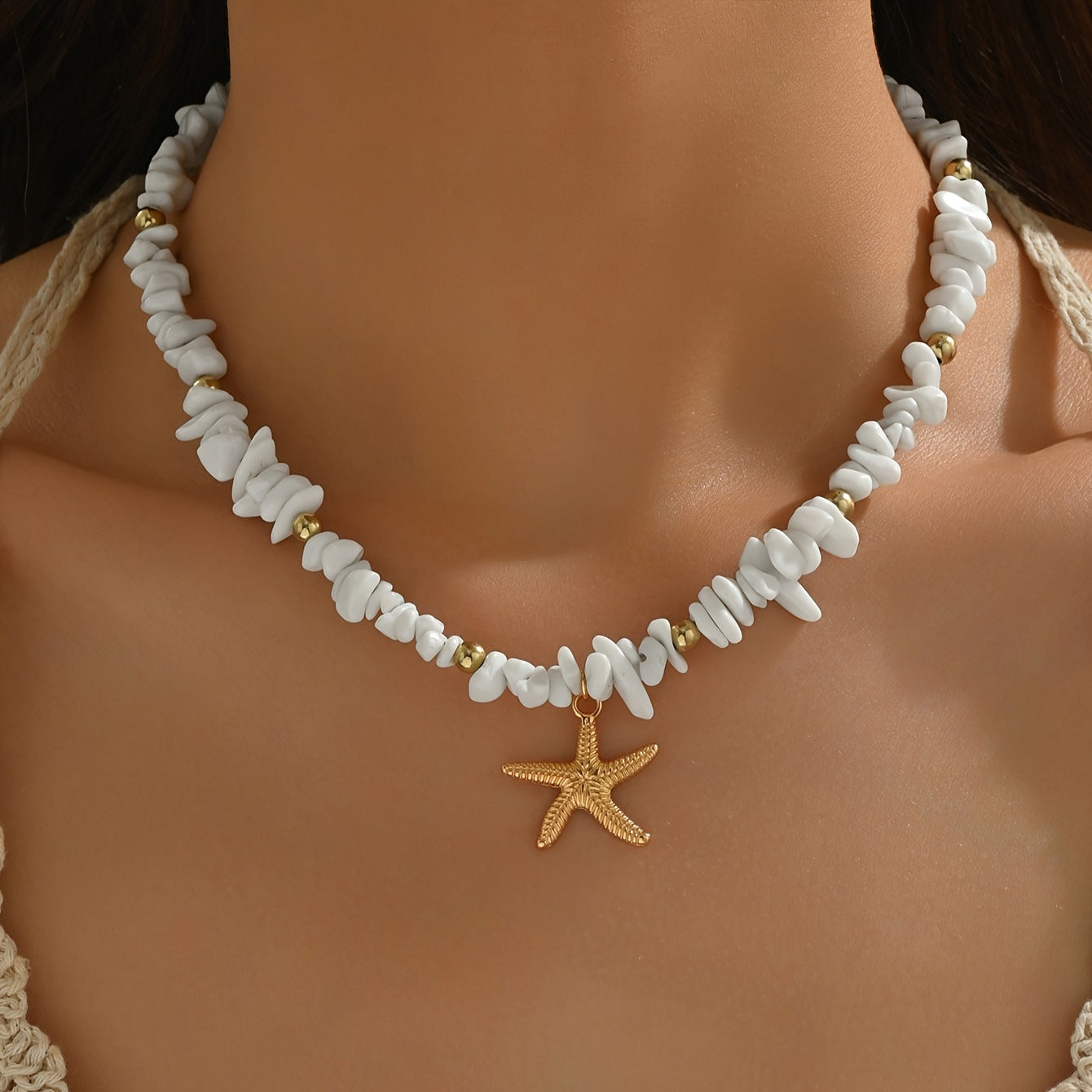 Collier de coquillages