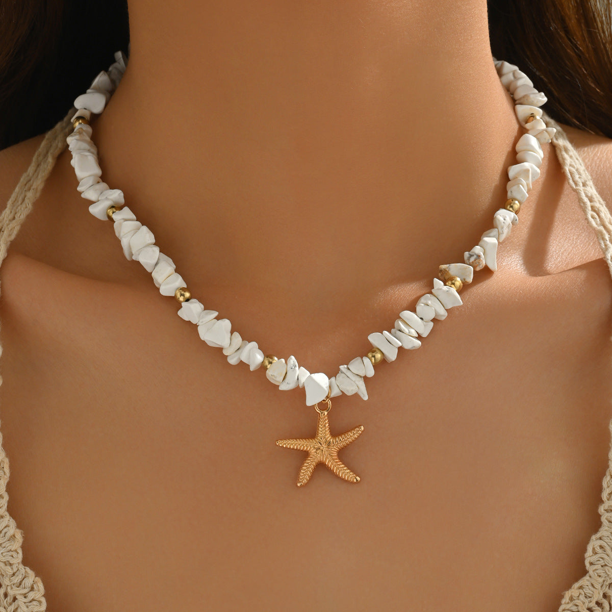 Collier de coquillages