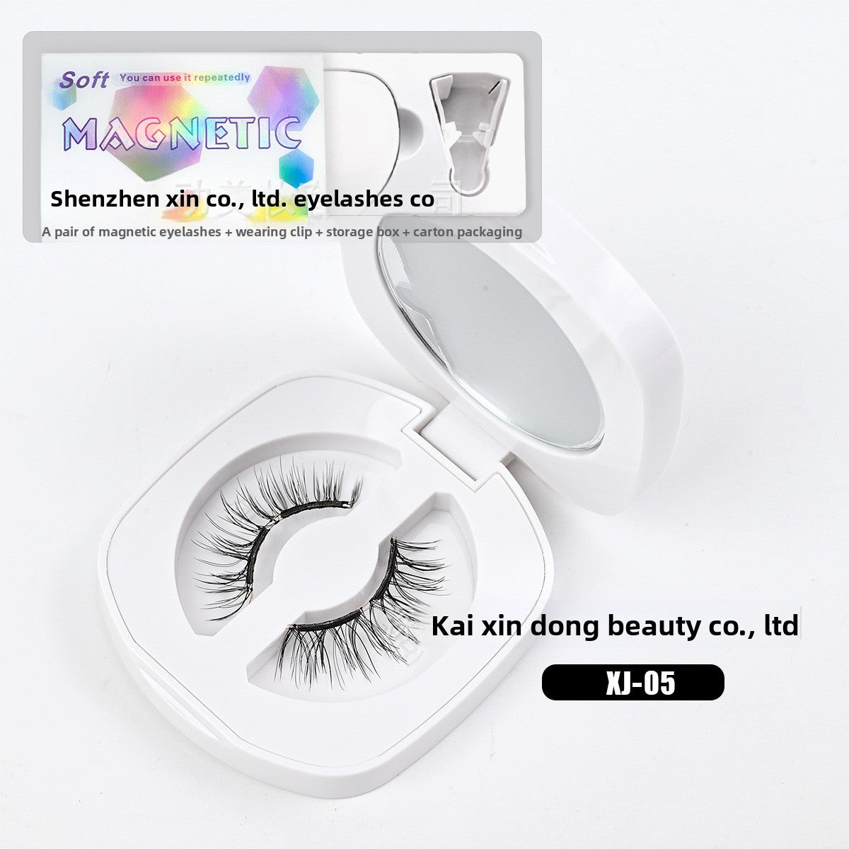 Faux Cils Magnétiques Souples | Regard Glamour & Pose Facile