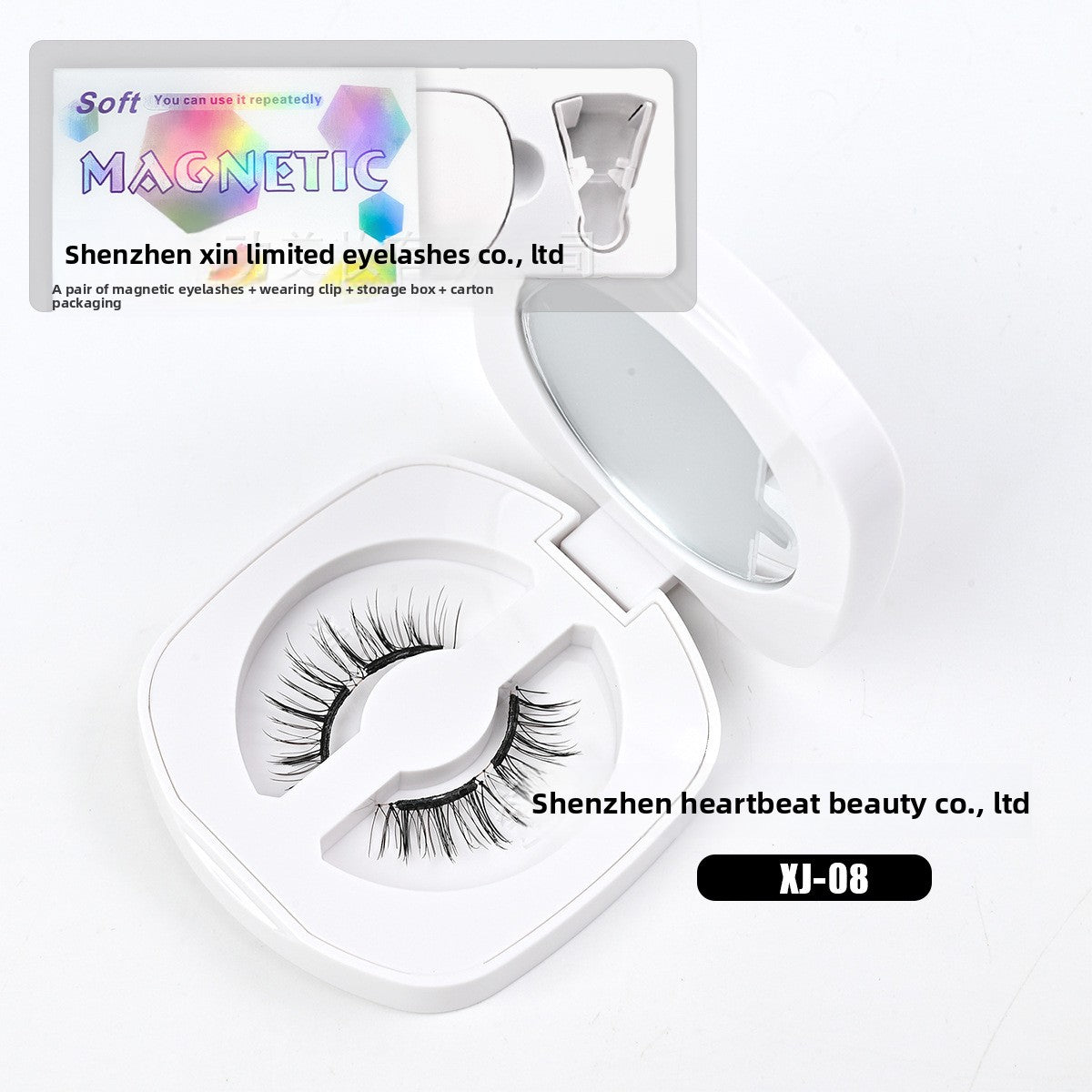 Faux Cils Magnétiques Souples | Regard Glamour & Pose Facile