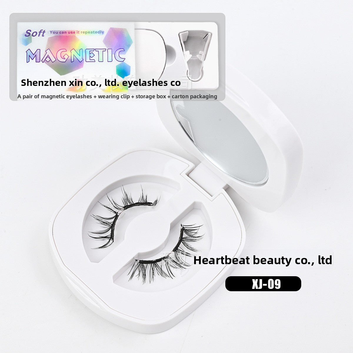Faux Cils Magnétiques Souples | Regard Glamour & Pose Facile
