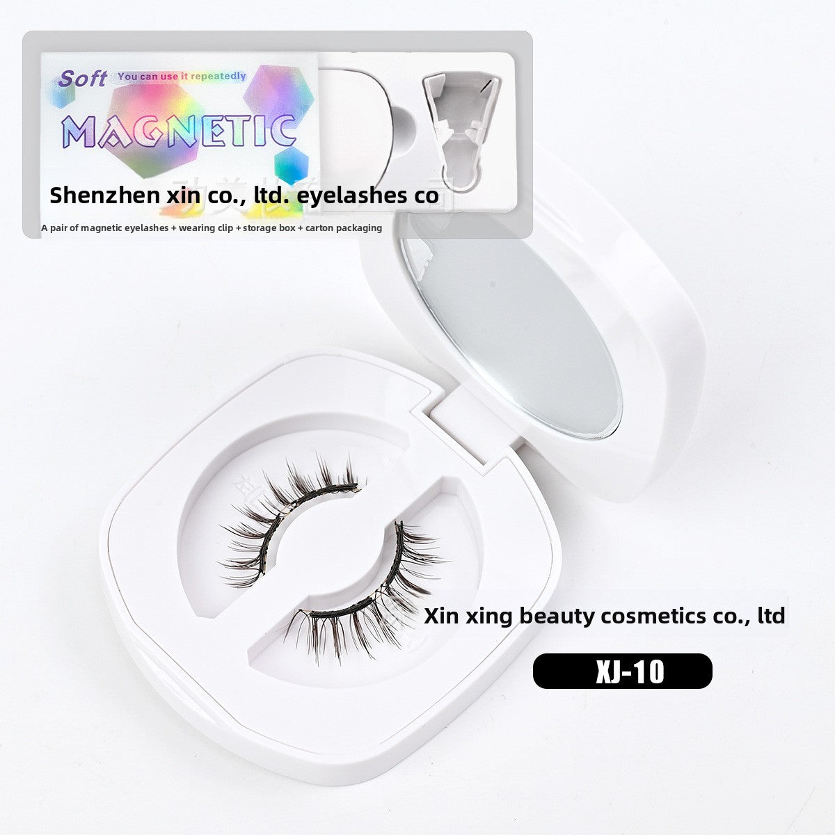 Faux Cils Magnétiques Souples | Regard Glamour & Pose Facile
