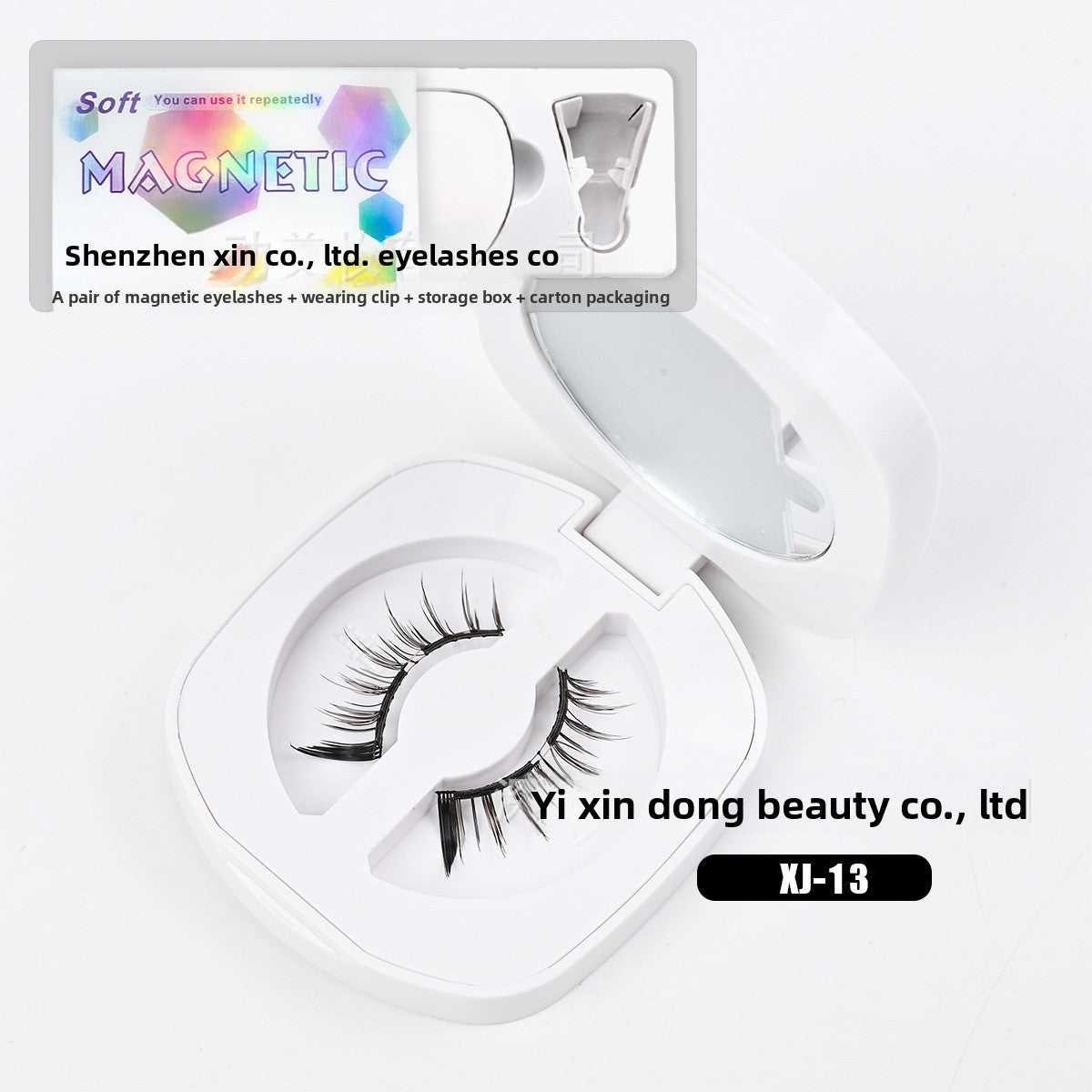 Faux Cils Magnétiques Souples | Regard Glamour & Pose Facile