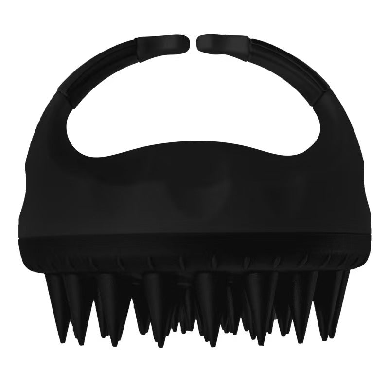 Brosse de Massage Cuir Chevelu Main & Bras | Soin Relaxant & Cheveux Sains