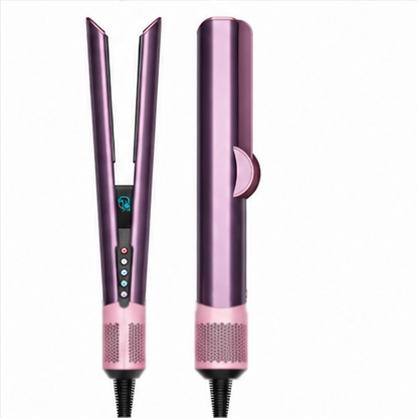 Sèche-Cheveux & Lisseur 2-en-1 – Séchage Rapide et Coiffage Simplifié